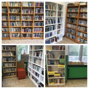 biblioteca scuola Pirotta 