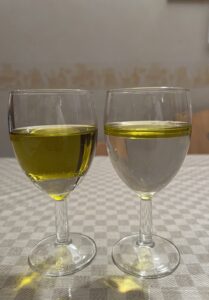 Acqua e olio