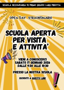 locandina open day straordinario