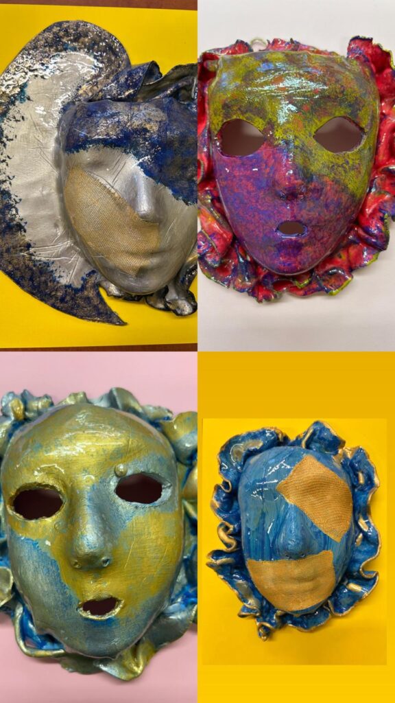 maschere di Carnevale della 5C