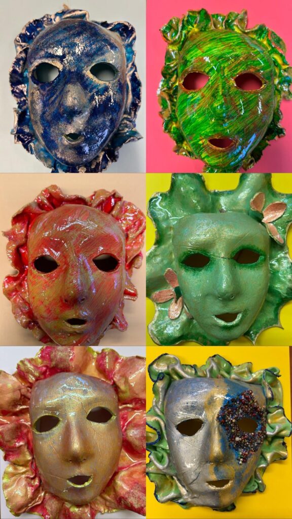 maschere di Carnevale della 5C