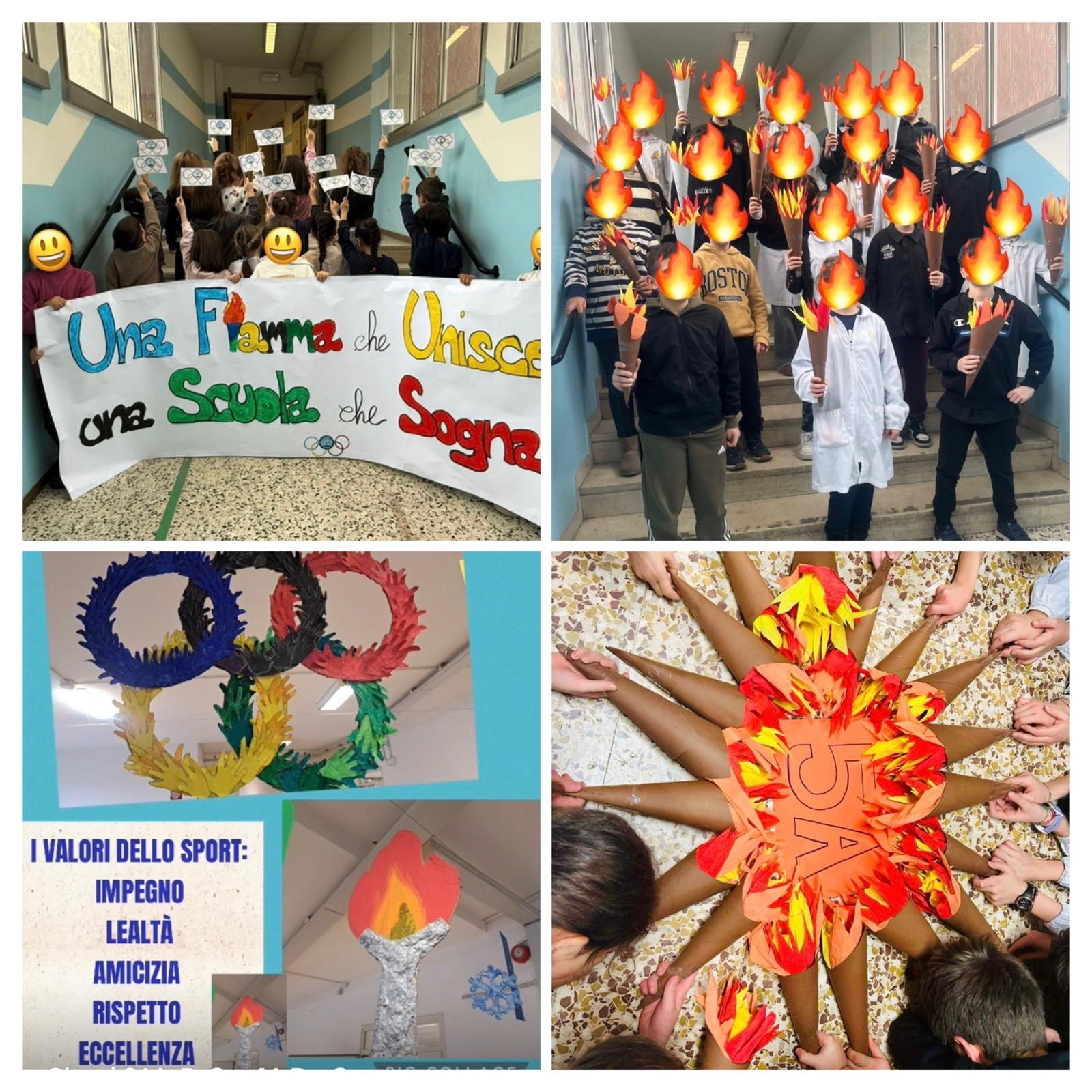 Cartellone dei valori delle Olimpiadi