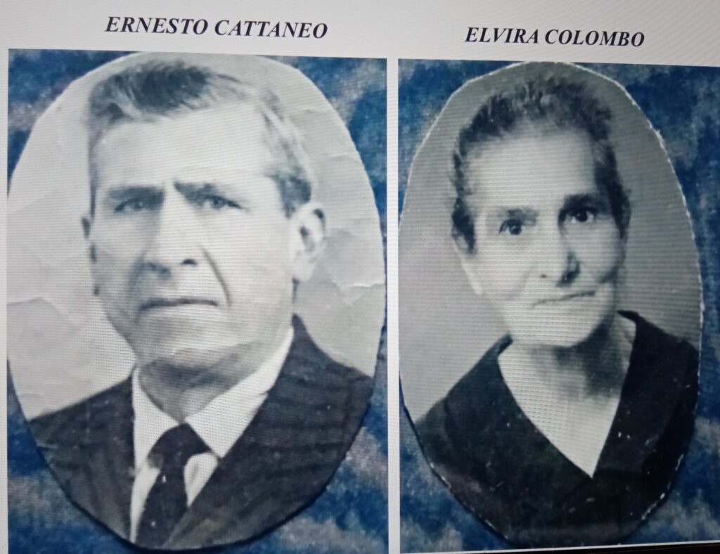 Ernesto Cattaneo ed Elvira Colombo