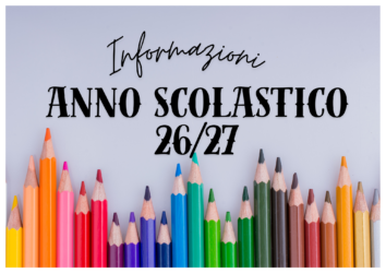 box informazioni anno scolastico 26/27